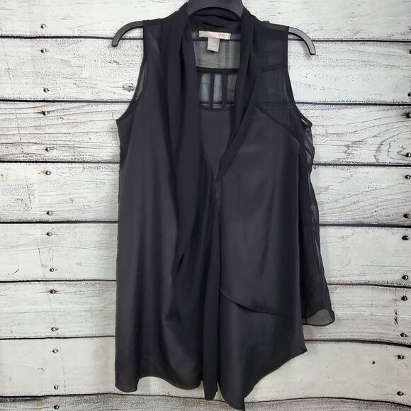 Love 21 Medium Black Sheer Top - Picture 1 of 5